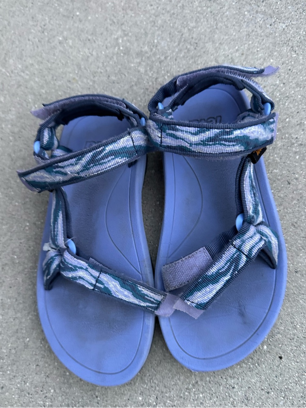 Teva Purple Strappy Outdoor Sandals Kids